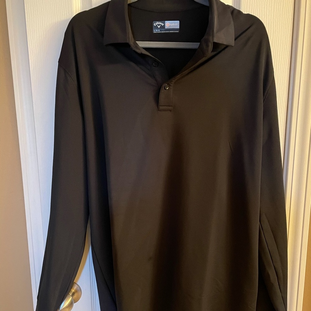 Large Black Callaway Golf Shirt